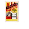 Birmingham v Norwich 1952 speedway programme