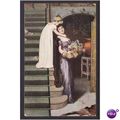 TWO GIRLS SHOWING DRESS FASHION STUDIO COLOUR P...