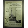 1931 Canadian National Railroad Ad, Kitwanga To...