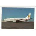 Aviation SUNWORLD BOEING 737-3Q8 Postcard by Ae...