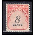 J96 8c Postage Due Barely Clears MNH KA0709