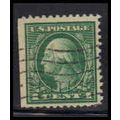 Used 498 1c George Washington Fine Plus BPS K3093