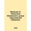 Yakovlev N. Paleozoy of the Izyumsky district of Kharkiv province. In Russian (a
