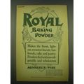 1902 Royal Baking Powder Ad - Royal Baking Powd...