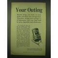 1902 Royal Baking Powder Ad - Your outing