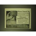 1902 S.C. Johnson Prepared Wax Ad
