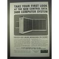 1963 Control Data 3600 Computer System Ad - First Look