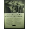 1974 AMP Incorporated Ad - If You Make Computers