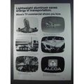 1980 Alcoa Aluminum Ad - Saves Energy Transport...