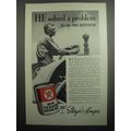 1937 Texaco Motor Oil Ad - He solved a problem for the oil refiner