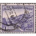 PAKISTAN, Khyber Pass, violet 1963, 1 Paisa, #2