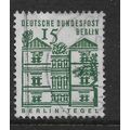 GERMANY 1964 GERMAN ARCHITECTURE 15pf GREEN TEG...