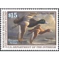 RW66, Greater Scaup DUCK Stamp VF OG NH - Stuar...