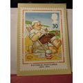 30p SAUCY POSTCARDS issued 1994 by Post office/...
