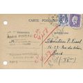 Mi 677 & 716 CVR: 50 c. blue-violet & 1 Fr. vio...