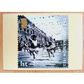 POSTCARD: CORONATION, 1953 - CHILDREN'S RACE: 2003