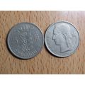 Belgium 1948 5 Franc Belgique (French Text) Coin