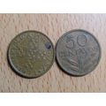 Portugal 1973 50 Centavos Coin