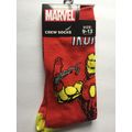 NEW Marvel Iron-Man Unisex Crew Socks Size 9-13