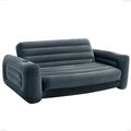 Intex Inflatable Pull-Out Sofa: Velvety Surface...