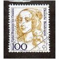 GER 1986 100pf 'FAMOUS WOMEN -LUISE HENRIETTE V...