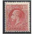 Jamaica 1929 SG108 1d Scarlet Die I Fine Mounte...