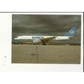 Aviation VASP BRAZIL A300-B2 Postcard