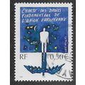 FRA 2003 50c 'HUMAN RIGHTS CHARTER' FINE USED (...