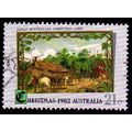 Australia 1982 Christmas 21c Used Stamp.