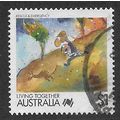 AUS 1988 $1.00 'LIVING TOGETHER - RESCUE AND EM...