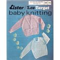 Vintage Baby Sweater & cardigan .18 to 22 ins chest Lister/Lee Target no 561