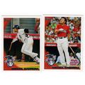 Lot of Two 2010 Topps Update Miguel Cabrera car...
