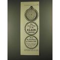 1903 Elgin National Watch Co Ad - The Exact Time