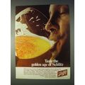 1969 Schlitz Beer Ad - Taste The Golden Age