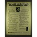 1980 Boy Scouts World Friendship Fund Ad - Will...