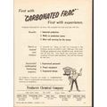 PRODUCERS CHEMICAL COMPANY 1962 First cabonated...