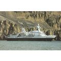 MS World Discoverer Lines Cruise Ship at Shetla...