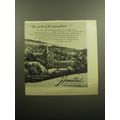 1958 The Homestead Resort Ad - The secret of the Homestead