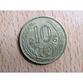 Uruguay 1960 10 Centesimos Coin