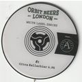 USED GLASS KEG CLIP FRONT - ORBIT BEERS LONDON ...