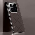 Plain Leather PC Phone Case, For Xiaomi 14 (For...