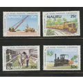 Nauru 307-310, 1985 Nauru Phosphate Corp., VF, ...