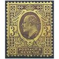1906 SG232a 3d Dull Purple & Orange-Yellow CSP....