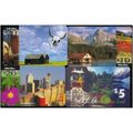 4x Canada used PHONECARDS Scenery Rare