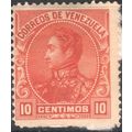 Venezuela 1899 - 10c cinnabar - Bolivar - MH