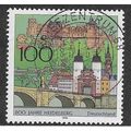 GER 1996 100pf '800TH ANN OF HEIDELBERG' FINE U...
