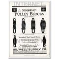 OIL WELL SUPPLY COMPANY 1927 oilwell steel pull...