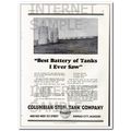 COLUMBIAN STEEL TANK COMPANY 1927 Best Battery ...