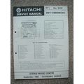 Hitachi SDT-2000M (BS) Original Service manual