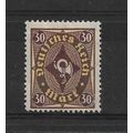 Germany.SG214 30m Posthorn (Brown and Yellow).M...